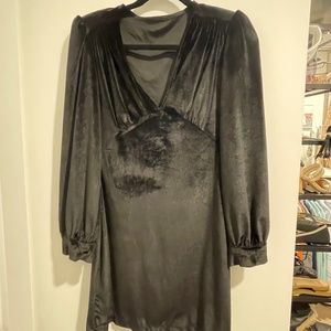 Black Velvet Dress